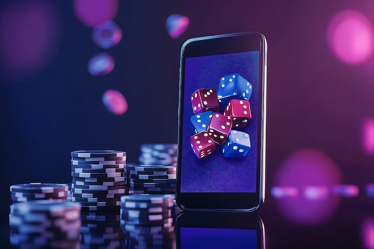 Mobile browser view of Playtech roulette table with DANA and QRIS deposit shortcuts visible